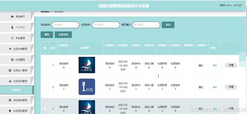 基于Django Vue的校園社團管理系統設計與實現 計算機畢設技術解析